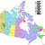 Map Of Canada Showing Time Zones Canada Time Zone Map with Provinces with Cities with