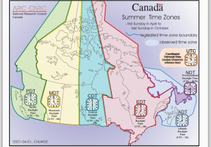 Map Of Canada Showing Time Zones Canadian Time Zones Printable Maps Student Activity Sheet