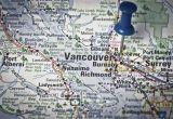 Map Of Canada Showing Vancouver Vancouver Canada Location Map
