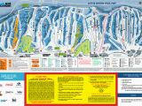 Map Of Canada Ski Resorts Blue Mountain Trail Map Onthesnow