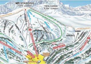 Map Of Canada Ski Resorts Sunshine Village Banff National Park Ski Holiday