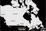 Map Of Canada States and Capitals Canada Capital Cities Map Worldatlas Com