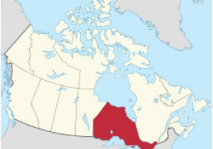 Map Of Canada to Colour Ontario Wikipedia