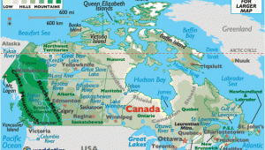 Map Of Canada Waterways Canada Map Map Of Canada Worldatlas Com