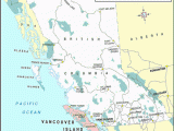Map Of Canada West Coast Map Of British Columbia British Columbia Travel and