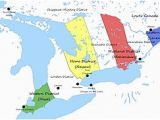 Map Of Canada with Bodies Of Water Upper Canada Wikipedia