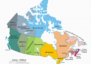 Map Of Canada with Provincial Capitals A Clickable Map Of Canada Exhibiting Its Ten Provinces and