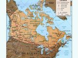 Map Of Canada with Rivers and Lakes Map Of Canada Canada Map Map Canada Canadian Map