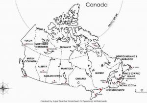 Map Of Canada Worksheet Us and Canada Map Black and White Save United States Map