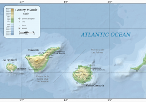 Map Of Canary islands and Spain Canaries Guide which Canary island is the Best the Vegan Travelers