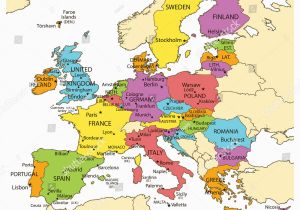 Map Of Capitals In Europe 36 Abundant Map Of Eu with Country Names