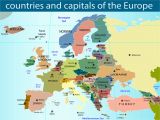 Map Of Capitals In Europe Countries Quiz World Maps