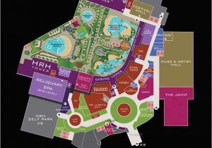 Map Of Casinos In California Property Map Hard Rock Hotel and Casino Las Vegas Vegas