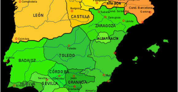 Map Of Castile Spain Kingdom Of Castile Revolvy
