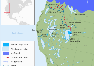 Map Of Castroville Texas Lake Bonneville Map Lake Bonneville Wikipedia Missoula Flood