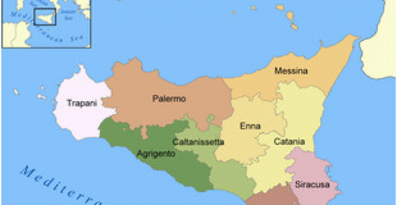 Map Of Catania Sicily Italy Sicily Wikipedia