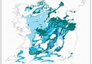 Map Of Cavan County Ireland Karst In Ireland