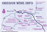 Map Of Cave Junction oregon the oregon Wine Info