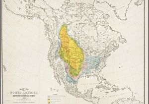 Map Of Centennial Colorado Map Of Bison Distribution Over Time This Map Depicts the Shrinking