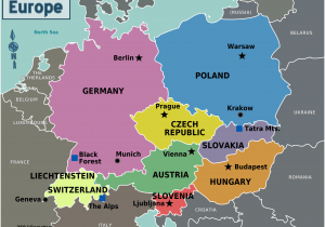 Map Of Central Europe and northern Eurasia 25 Categorical Map Of Eastern Europe and Capitals