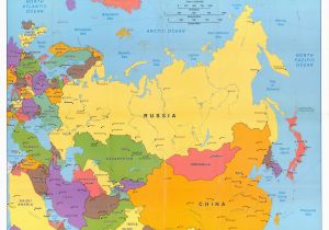 Map Of Central Europe and northern Eurasia Political Map Of Russia and northern Eurasia