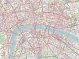 Map Of Central London England List Of Monastic Houses In London Wikipedia