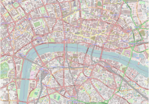 Map Of Central London England List Of Monastic Houses In London Wikipedia