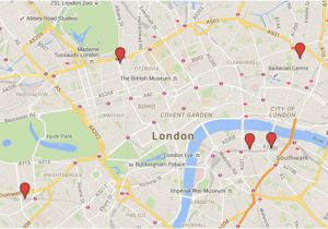 Map Of Central London England Union Car Parks Union Car Parks