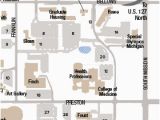 Map Of Central Michigan Central Michigan University Campus Map Compressportnederland