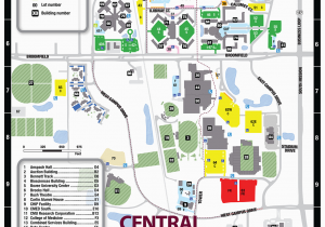 Map Of Central Michigan University Central Michigan University Campus Map Compressportnederland