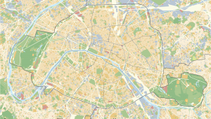 Map Of Central Paris France Maps Of Paris Wikimedia Commons