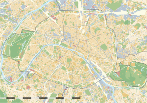 Map Of Central Paris France Maps Of Paris Wikimedia Commons