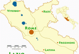 Map Of Central Rome Italy Travel Maps Of the Italian Region Of Lazio Near Rome