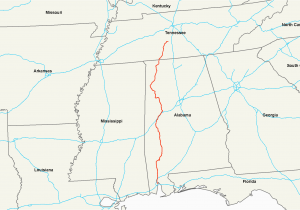 Map Of Central Tennessee U S Route 43 Wikipedia