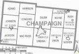 Map Of Champaign County Ohio Champaign County Ohio Revolvy