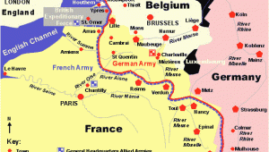 Map Of Chantilly France Trench Construction In World War I the Geat War World War One