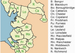 Map Of Chester England Diocese Of Chester Wikipedia