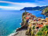 Map Of Cinque Terre Italy with Cities Italian Riviera tourist Map and Guide