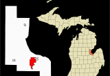 Map Of Cities In Michigan Datei Bay County Michigan Incorporated and Unincorporated areas Bay