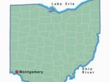 Map Of Cities In Ohio Montgomery Ohio Ohio History Central