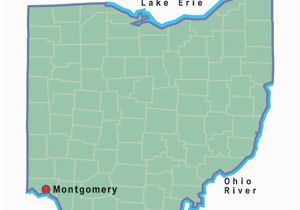 Map Of Cities In Ohio Montgomery Ohio Ohio History Central