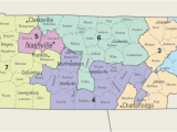 Map Of Cities In Tennessee Tennessee S Congressional Districts Wikipedia