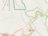 Map Of Clackamas County oregon Buzzard Point In Clackamas County or