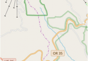 Map Of Clackamas County oregon Buzzard Point In Clackamas County or