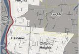 Map Of Clifton Cincinnati Ohio Vine Street Cincinnati Wikivisually