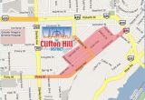 Map Of Clifton Ohio Map Clifton Hill Niagara Falls for Driving Directions to the