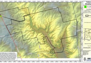 Map Of Clinton County Ohio Fallsville Wildlife areas