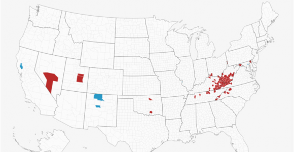 Map Of Clinton County Ohio Maps Show that Counties where Opioid Deaths are High Voted for Trump