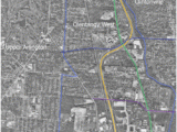 Map Of Clintonville Ohio Olentangy West Columbus Ohio Wikivisually