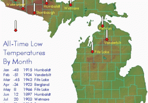 Map Of Clio Michigan Significant Weather